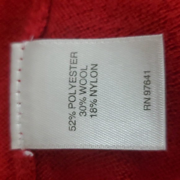 J.Jill Wearever 2X Red Sweater Cardigan Duster - Picture 4 of 5